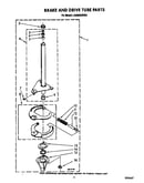 Brake and drive tube