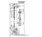 Whirlpool LA8580XWW2 gearcase diagram