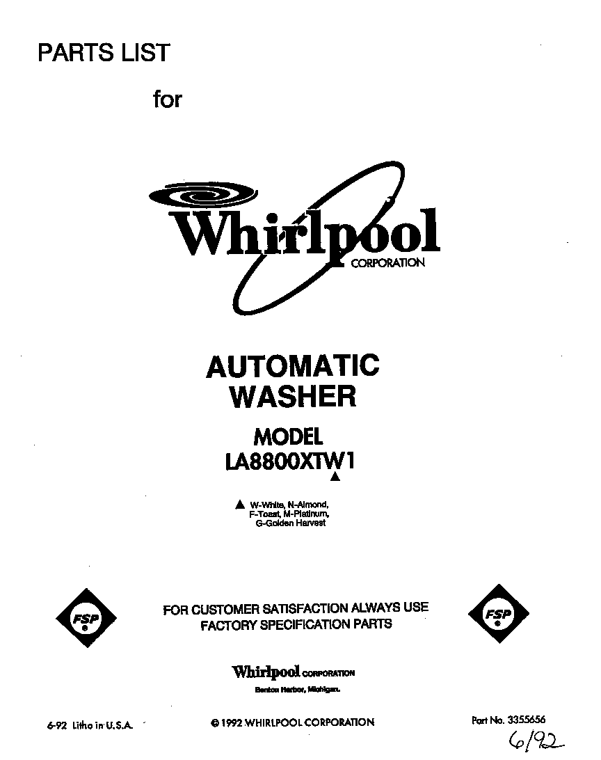 Front cover