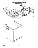Top and cabinet