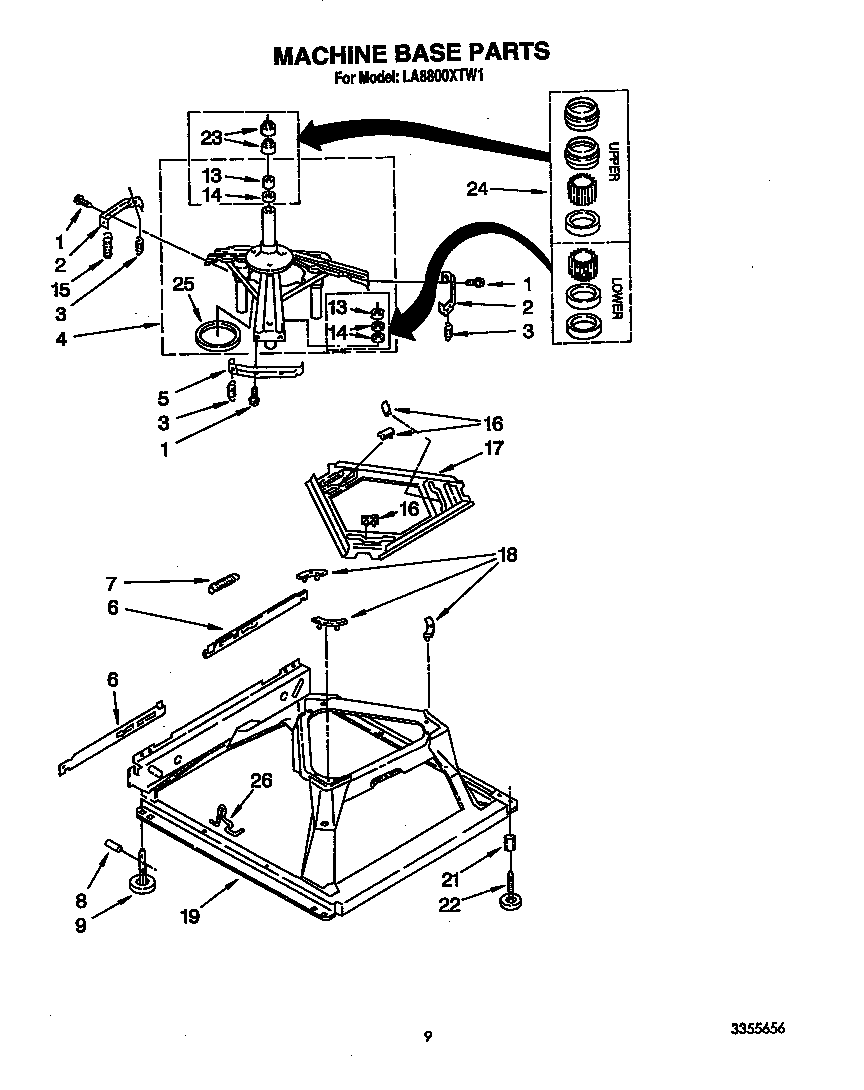 Machine base
