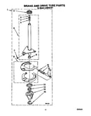 Brake and drive tube