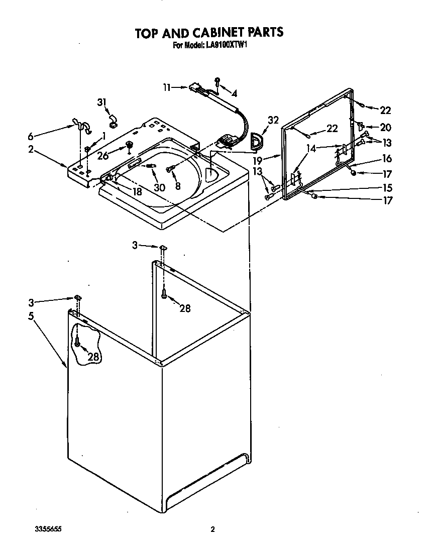 TOP AND CABINET