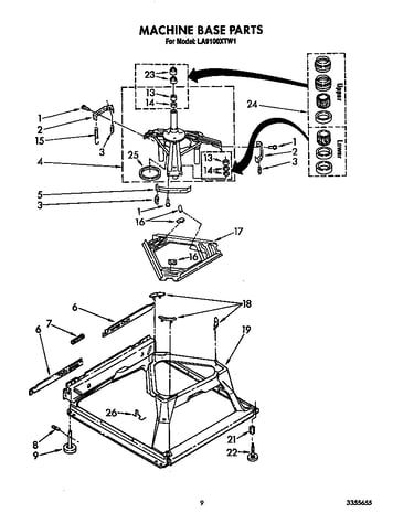Machine base