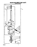 Brake and drive tube