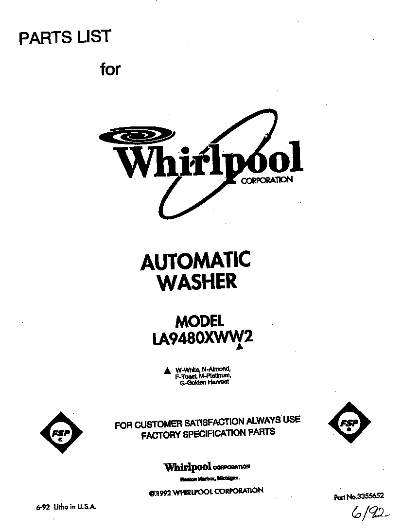 Front cover