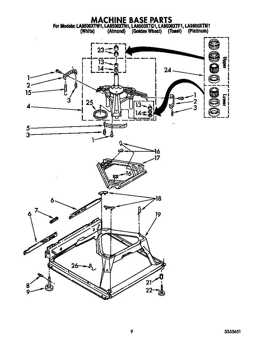 Machine base