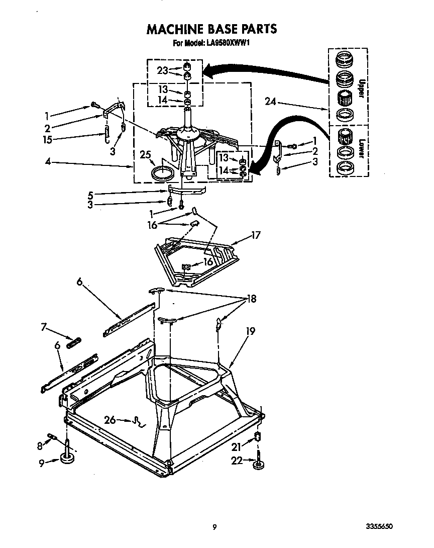 Machine base