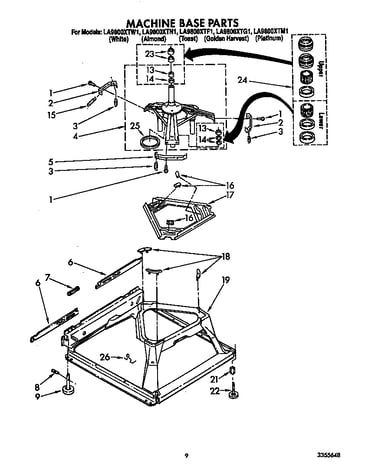 Machine base
