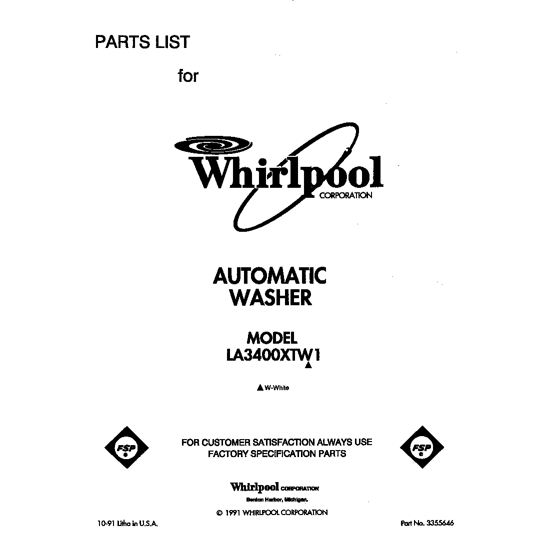 Front cover