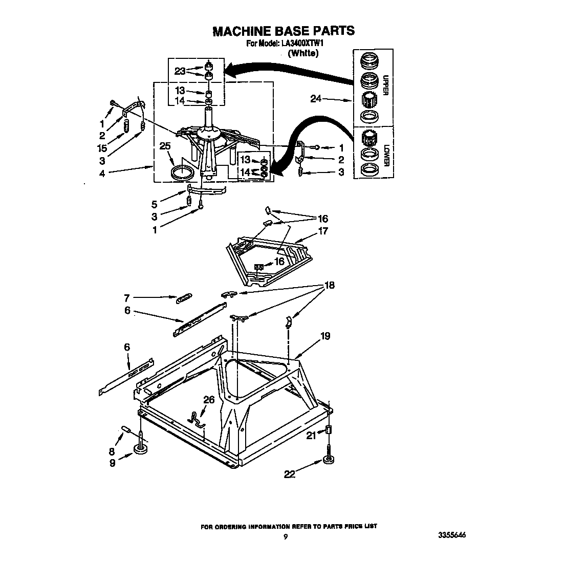 Machine base
