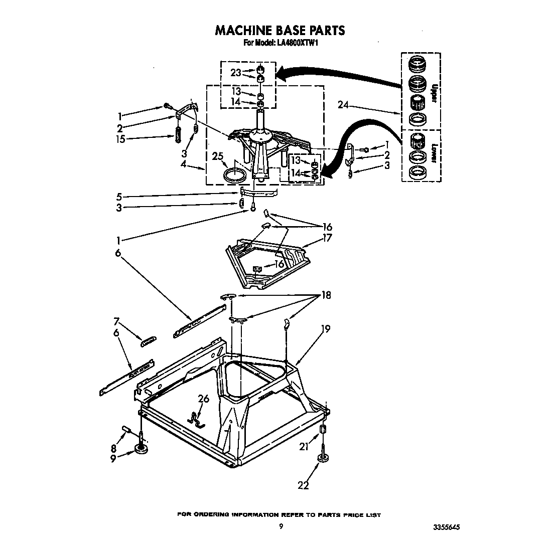 Machine base