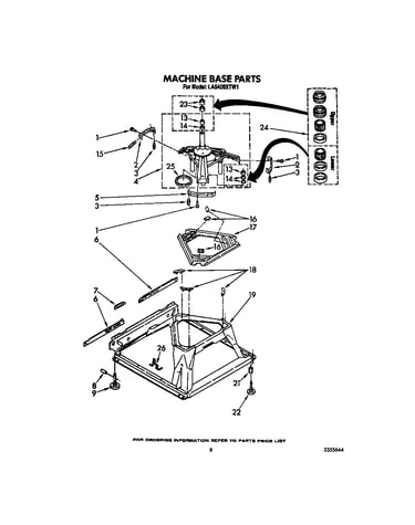 Machine base