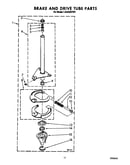 Brake and drive tube