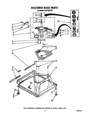 Machine base