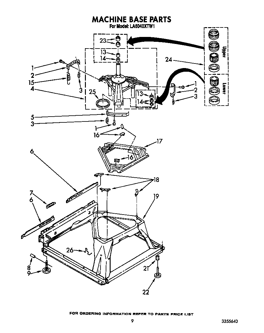 Machine base