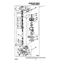 Whirlpool LA6300XTW1 gearcase diagram
