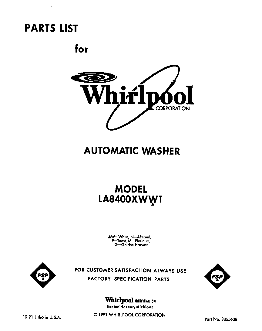 Front cover