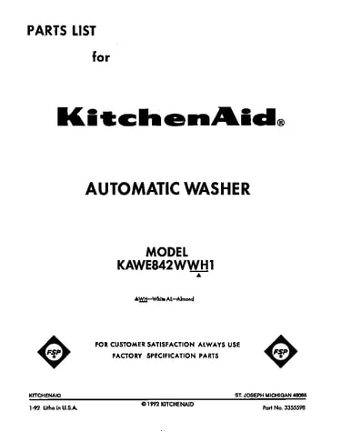 Front cover
