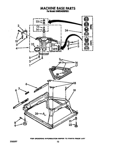 Machine base