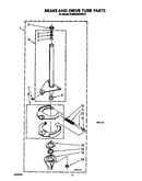 Brake and drive tube