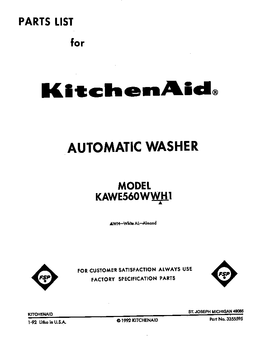Front cover