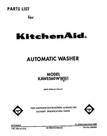 Front cover