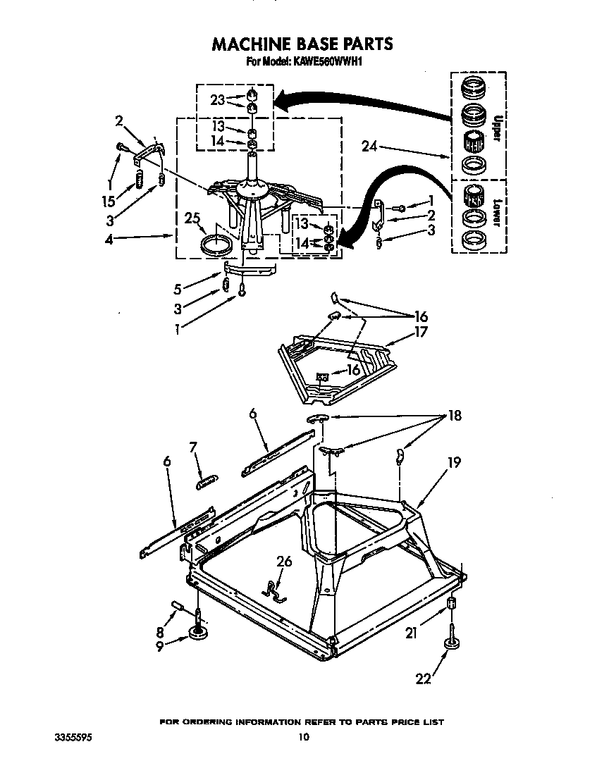 Machine base