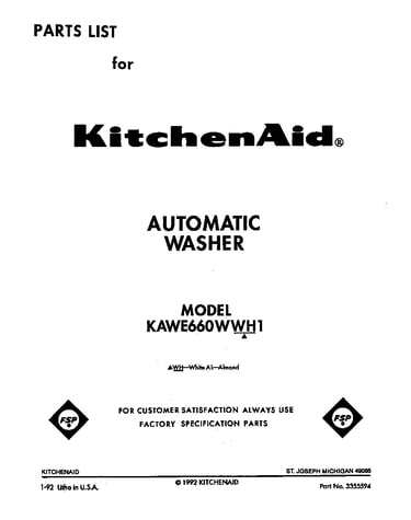 Front cover