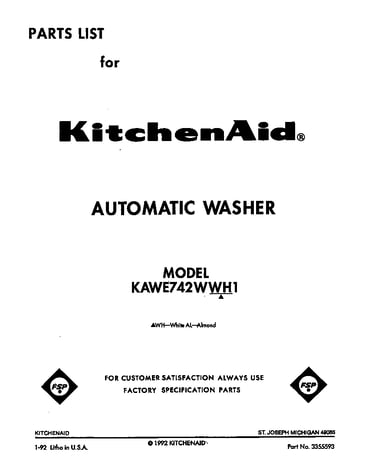 Front cover