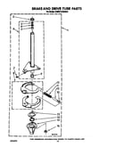 Brake and drive tube