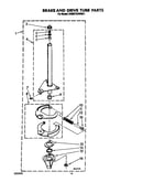 Brake and drive tube