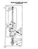 Brake and drive tube