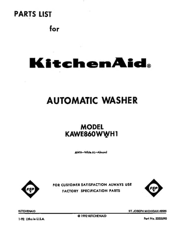 Front cover