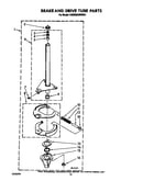 Brake and drive tube