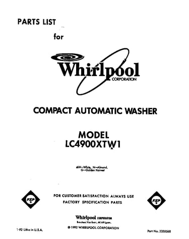 Front cover