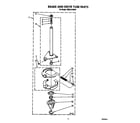 Estate TAWL610WW1 brake and drive tube diagram