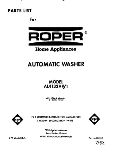 Front cover
