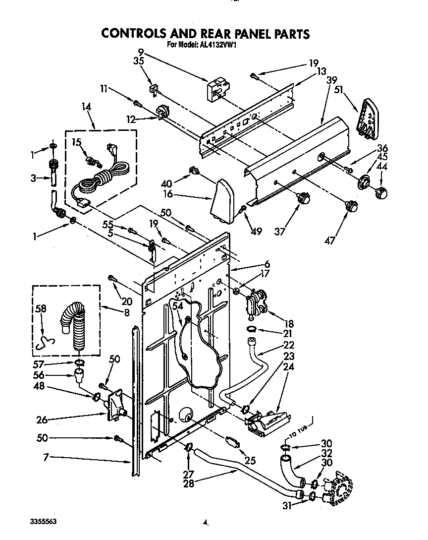 CONTROLS AND REAR PANEL