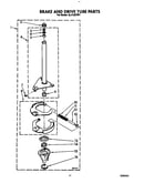 Brake and drive tube
