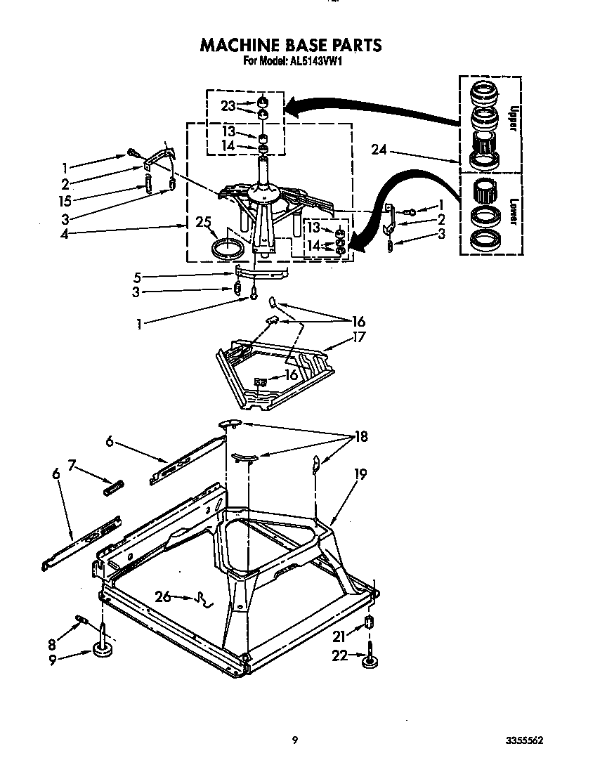 Machine base