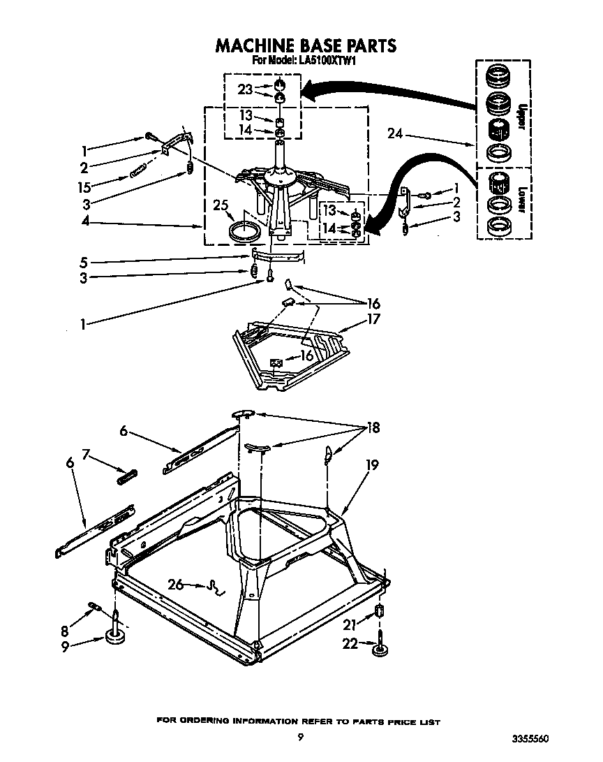 Machine base