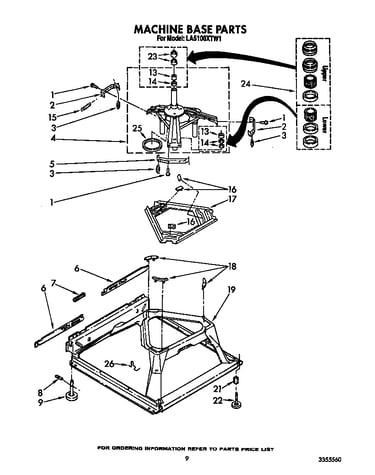 Machine base