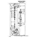 Whirlpool LA5100XTW1 gearcase diagram