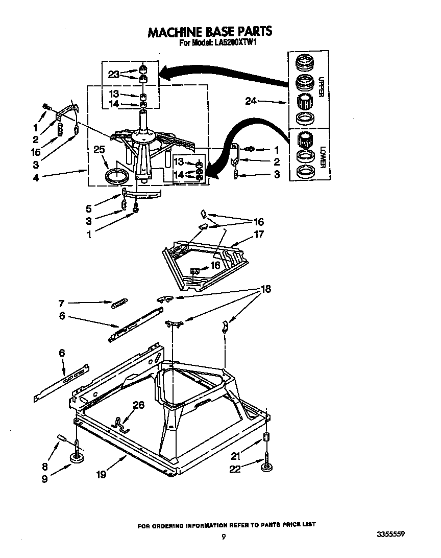 Machine base