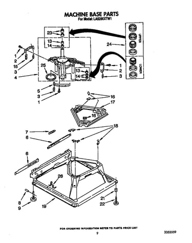 Machine base