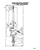 Brake and drive tube