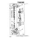 Whirlpool LA5600XTW1 gearcase diagram