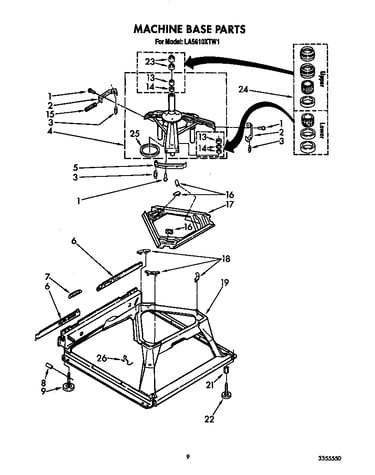 Machine base