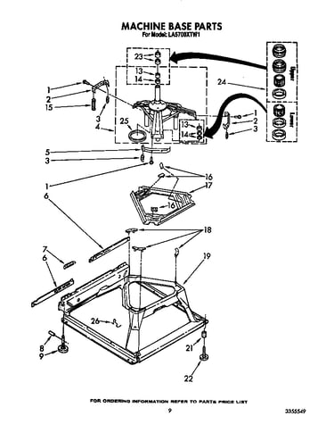 Machine base